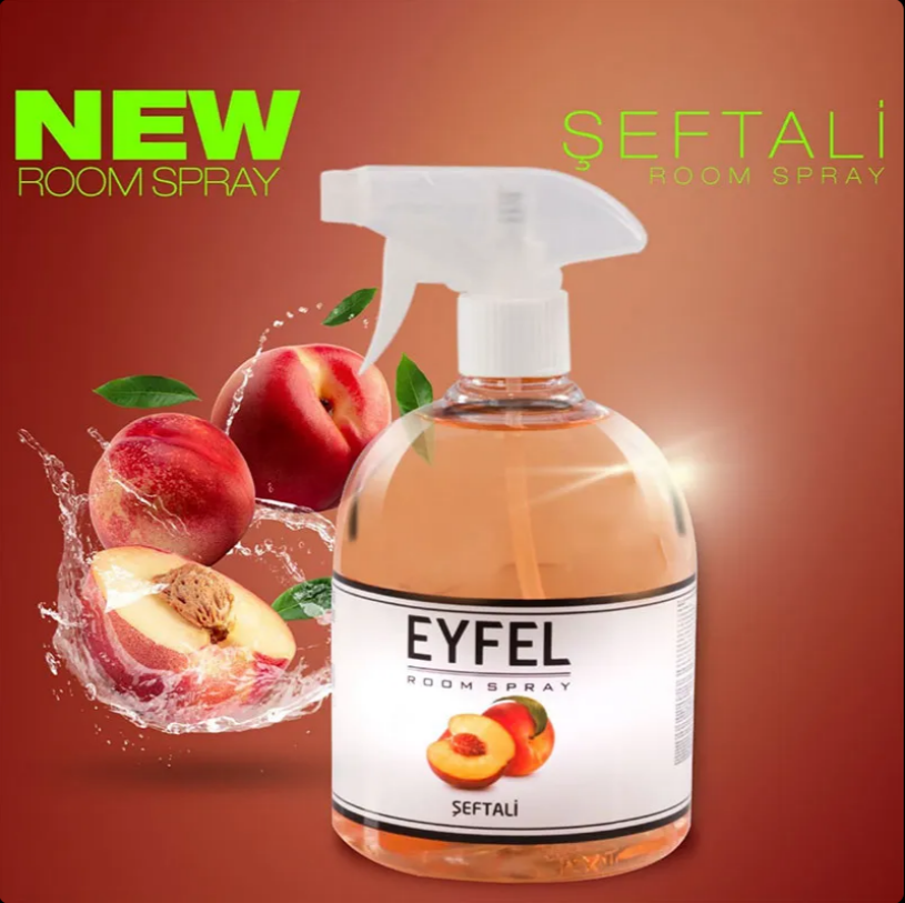 اسپری خوشبو کننده هوا ایفل Eyfel رایحه هلو Peach