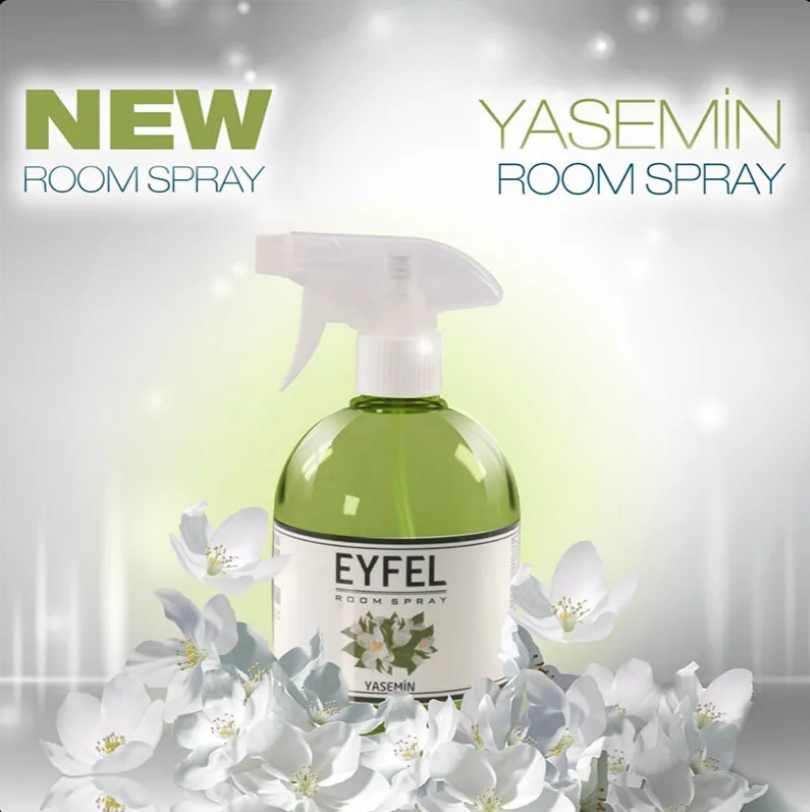 اسپری خوشبو کننده هوا ایفل Eyfel رایحه گل یاسمین Jasmine