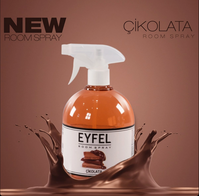 اسپری خوشبو کننده هوا ایفل Eyfel رایحه شکلات Chocolate