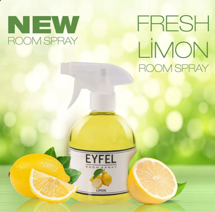 اسپری خوشبو کننده هوا ایفل Eyfel رایحه لیمو Lemon