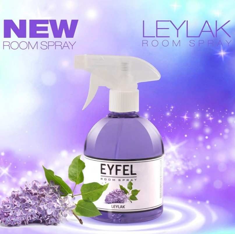 اسپری خوشبو کننده هوا ایفل Eyfel رایحه لیلاک Lilac