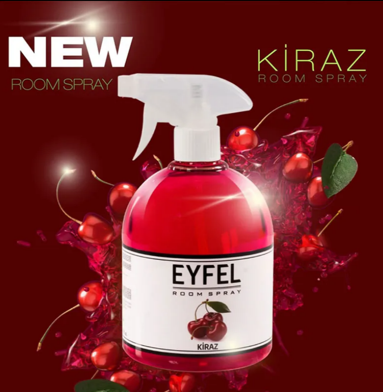 اسپری خوشبو کننده هوا ایفل Eyfel رایحه گیلاس Cherry