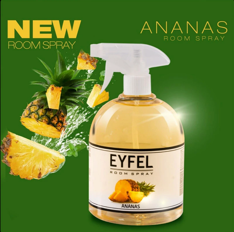 اسپری خوشبو کننده هوا ایفل Eyfel رایحه آناناس Pineapple