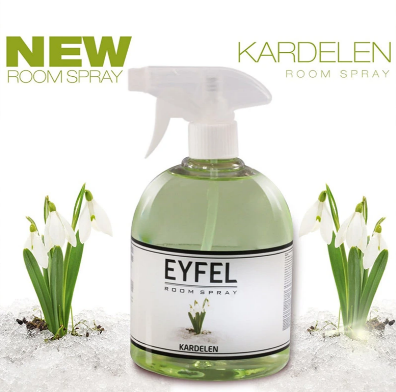 اسپری خوشبو کننده هوا ایفل Eyfel رایحه گل یخ Snowdrop