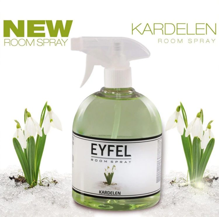 اسپری خوشبو کننده هوا ایفل Eyfel رایحه گل یخ Snowdrop