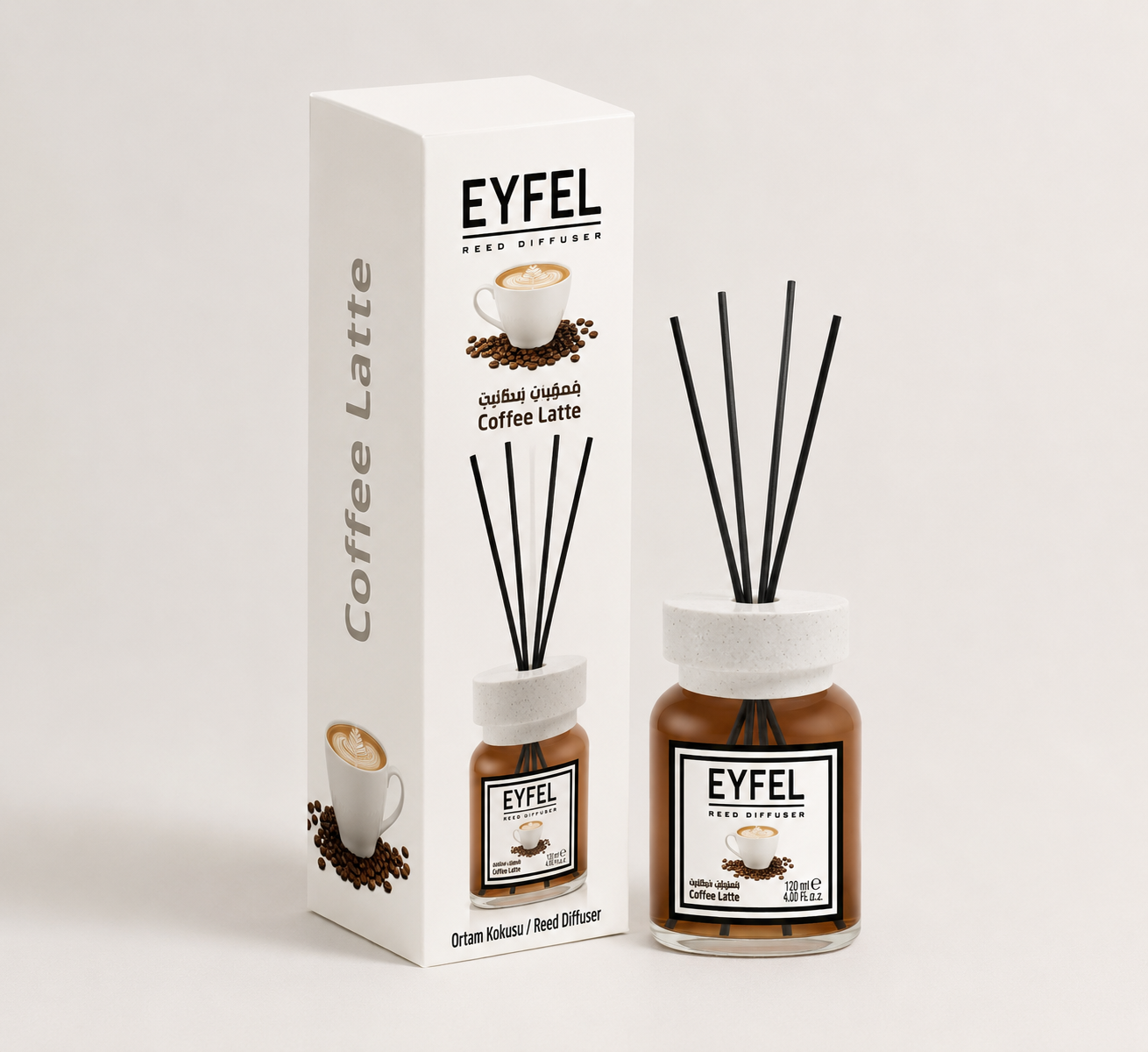 خوشبو کننده هوا ایفل Eyfel رایحه کافه لاته Coffe Latte
