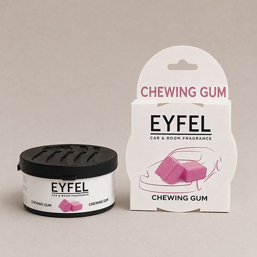 خوشبوکننده خودرو کنسروی ایفل Eyfel رایحه آدامس gum