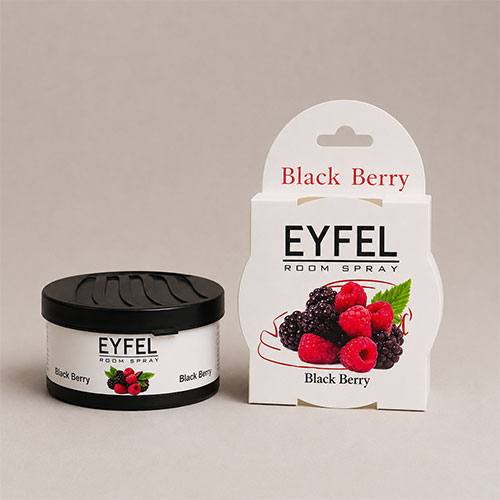 خوشبوکننده خودرو کنسروی ایفل Eyfel رایحه شاه توت Blackberry